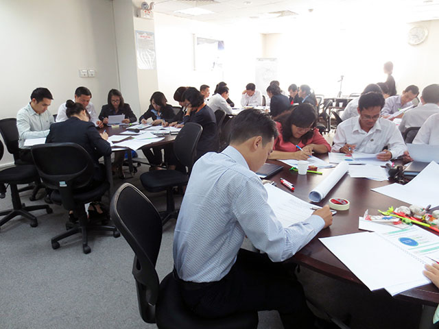 Kỹ năng hướng dẫn và động viên Nhân Viên làm việc hiệu quả - Sacombank (09 & 10.12.2014)